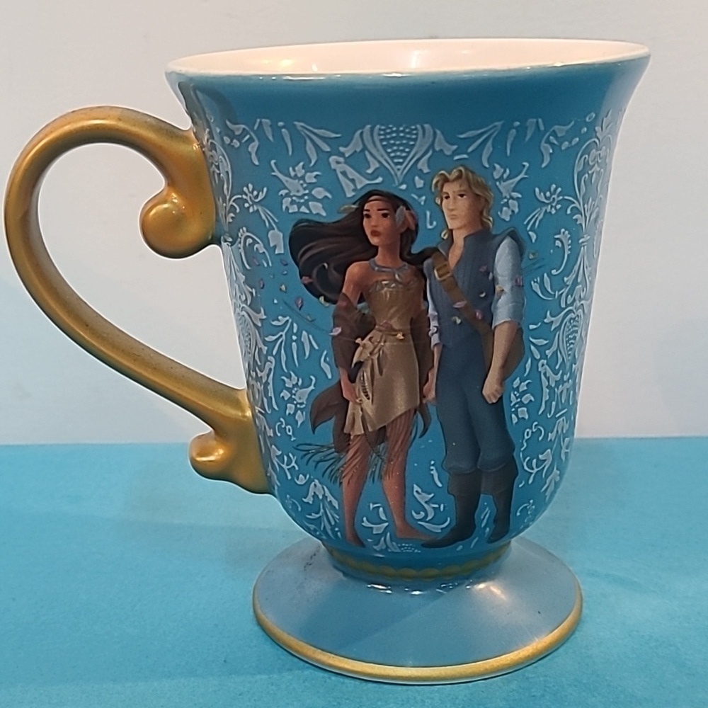 2013 Pocahontas & John Smith Disney Fairytale Designer Collection Mug